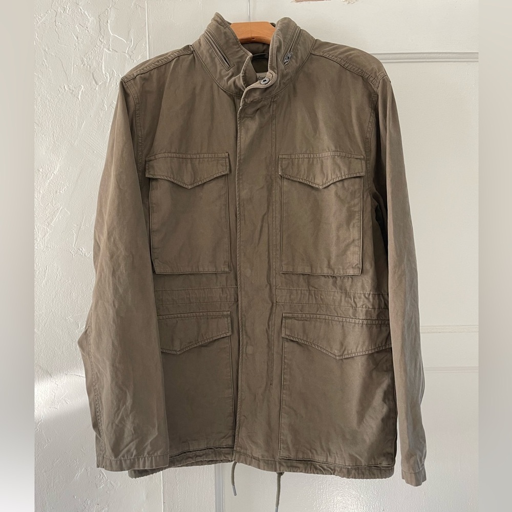 Madewell Men's Field Jacket in Tan - Picture 3 of 9